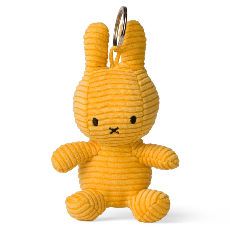 Miffy Corduroy ECO Yellow Keyring