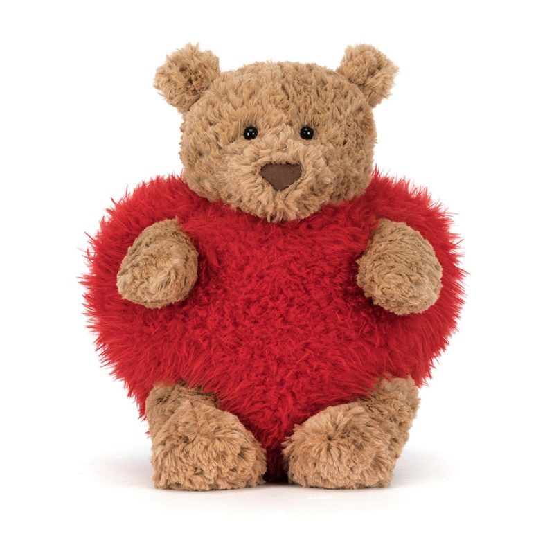 Jellycat Bartholomew Bear 'Heartthrob' - Valentine's 2025