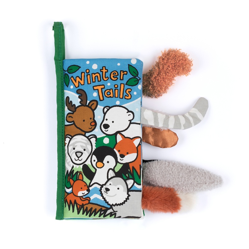 Jellycat Winter Tails soft book