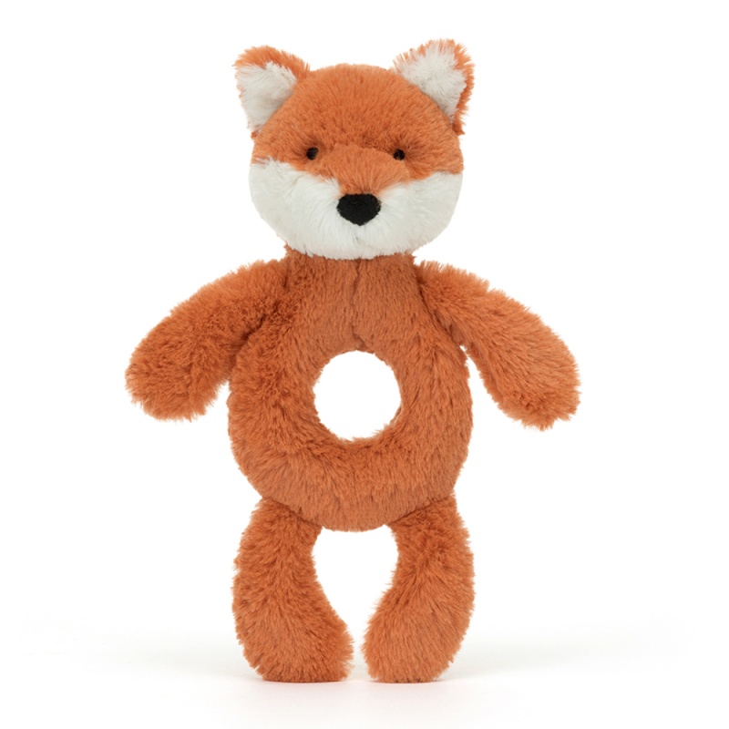 Jellycat Bashful Fox Ring Rattle