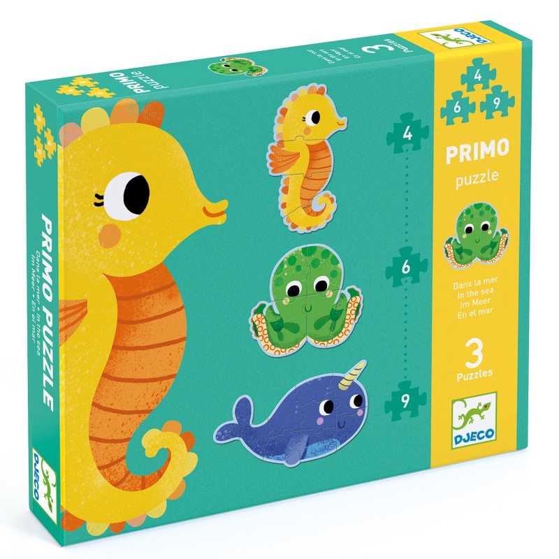 Djeco Primo Puzzle - In The Sea DJ07144