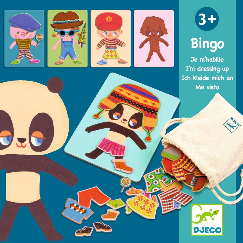 Djeco Bingo I'm Dressing Up DJ08190