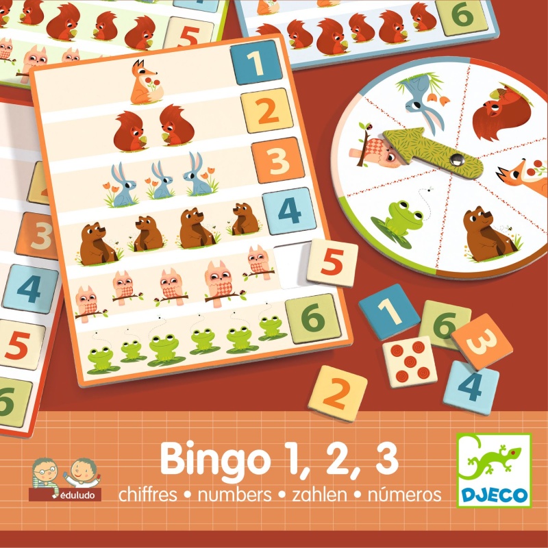 Djeco Bingo 1, 2, 3 DJ08258