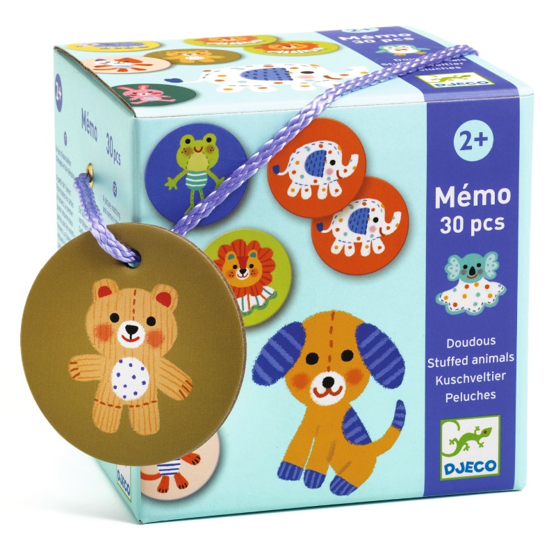 Djeco Memo Stuffed Animals DJ08264