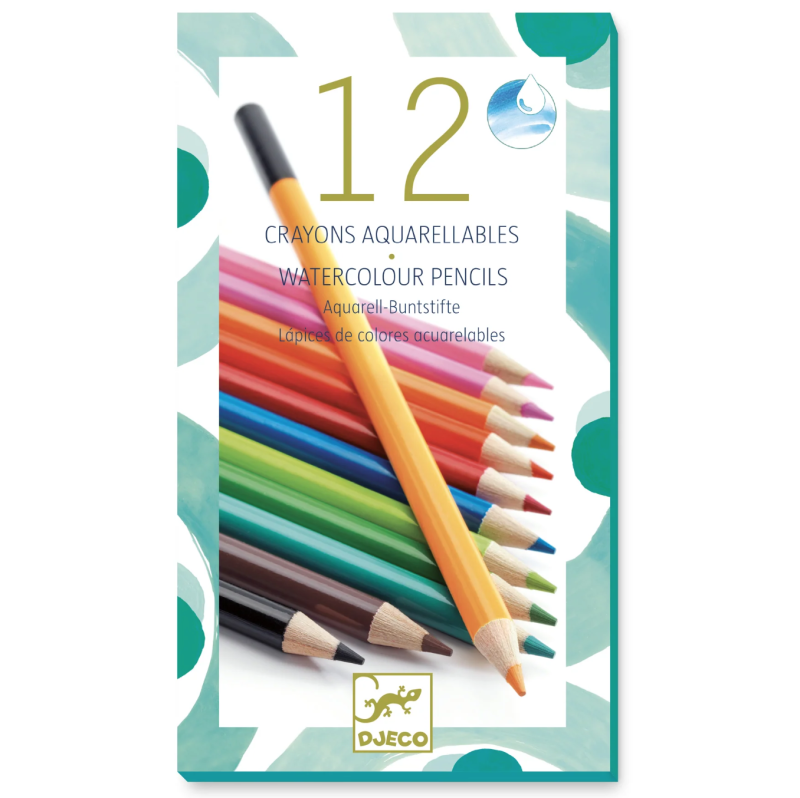 Djeco Watercolour Pencils DJ08824
