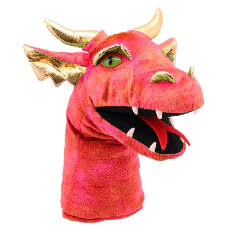 The Puppet Company - Large Red Dragon Head