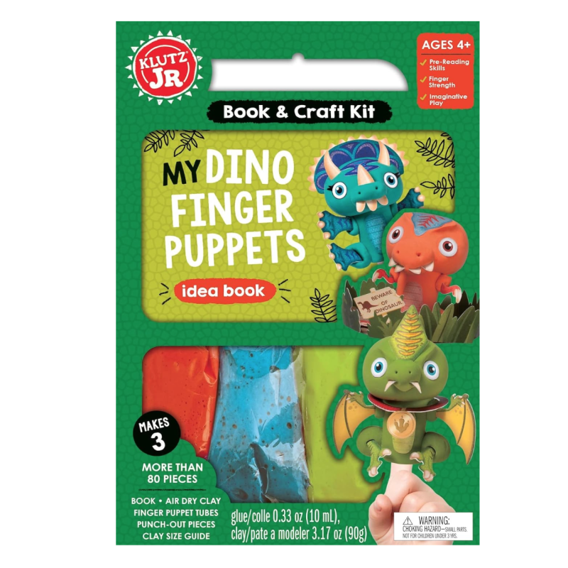 Klutz Jr My Dino Finger Puppets