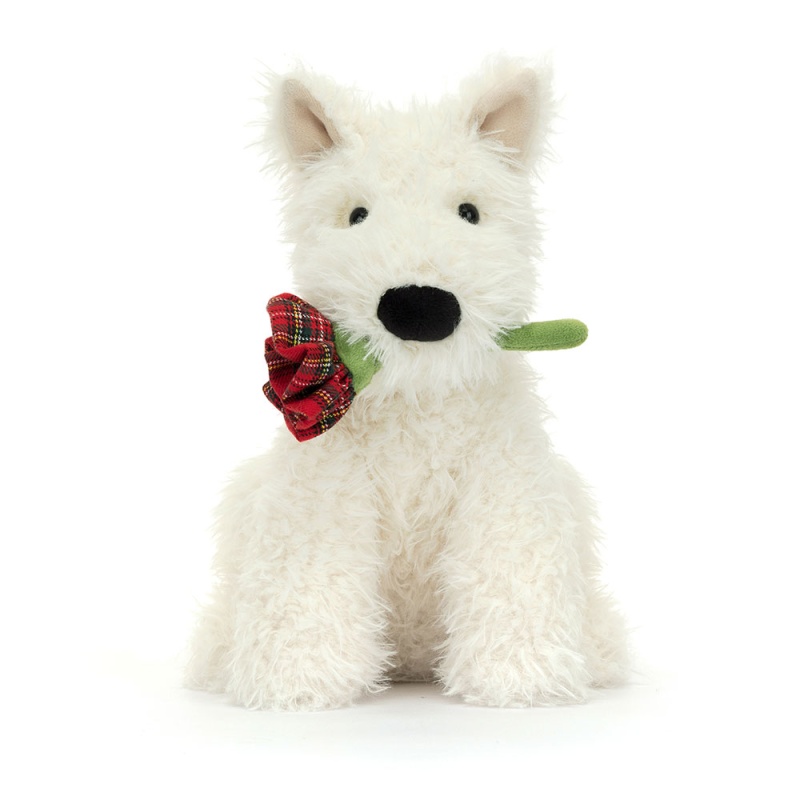 Jellycat Munro Scottie Dog 'Love You' - Valentine's 2025