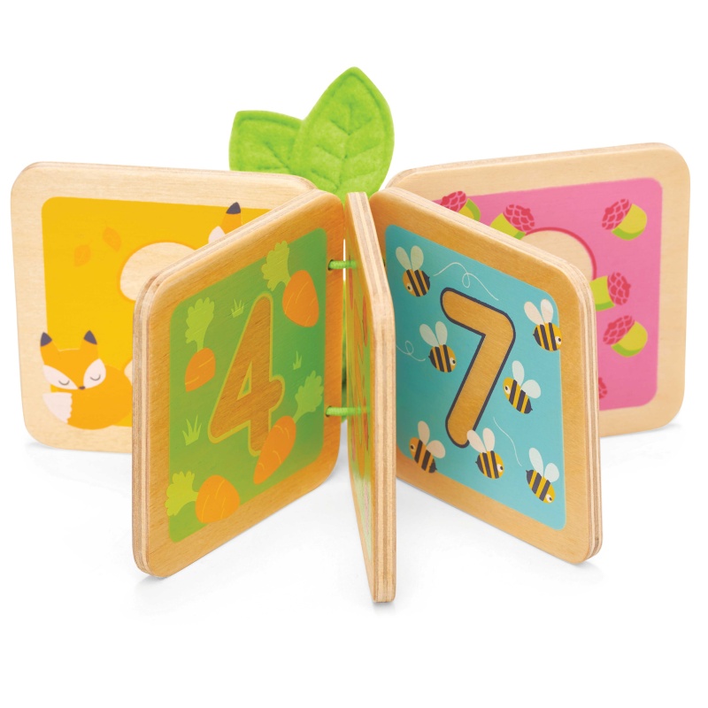 Le Toy Van 123 Numbers Wooden Book