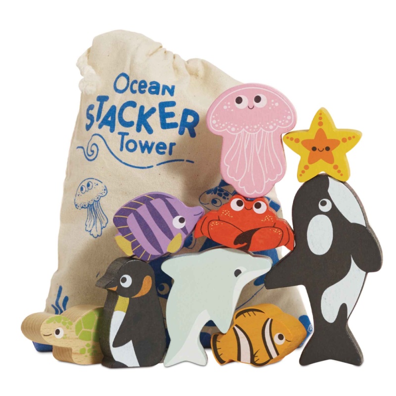 Le Toy Van Ocean Stacker & Bag