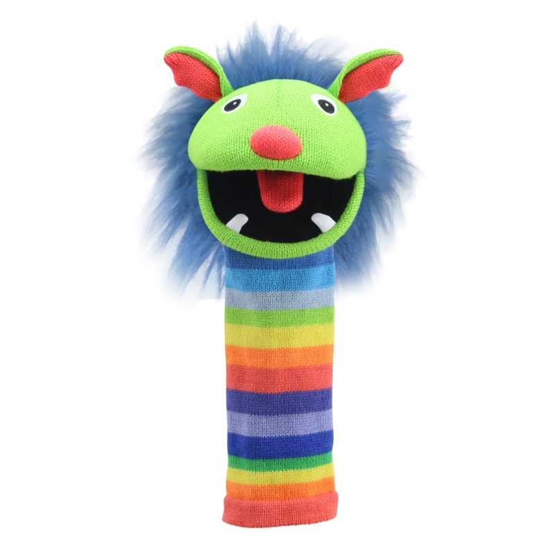 The Puppet Company Sockettes Glove Puppet - Rainbow Puppet ECO