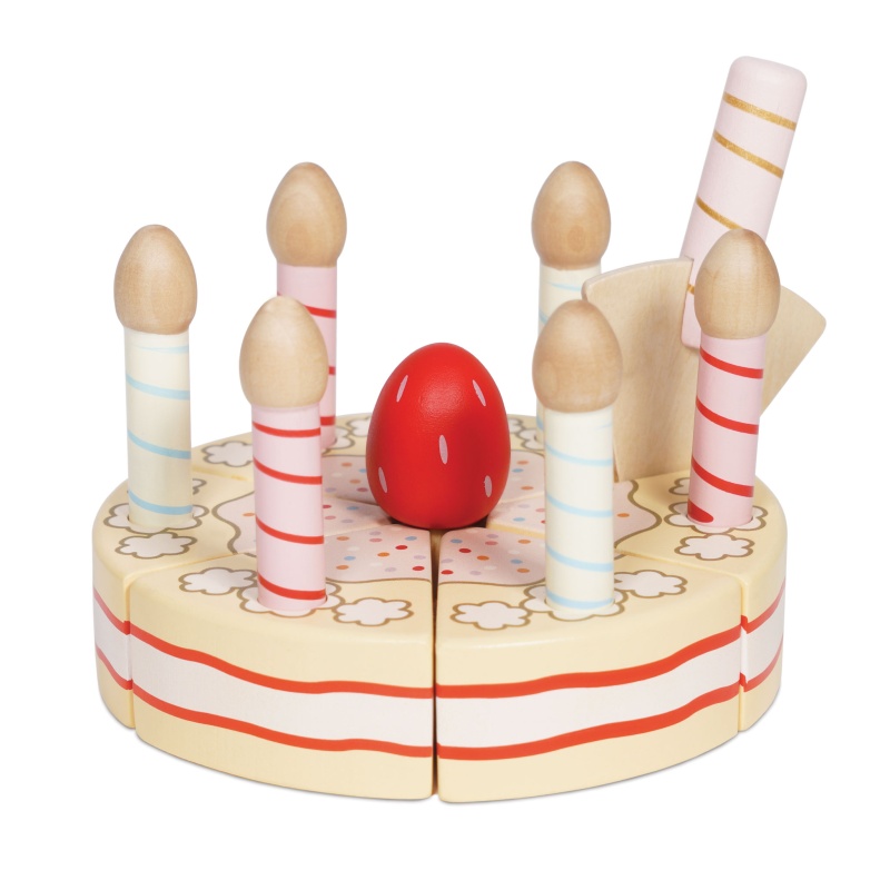 Le Toy Van Wooden Vanilla Birthday Cake