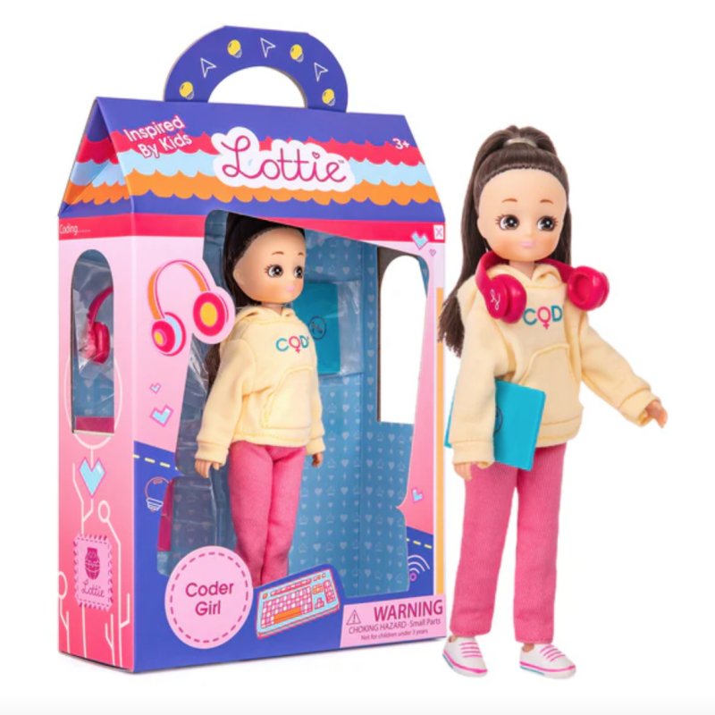 Lottie Doll Coder Girl