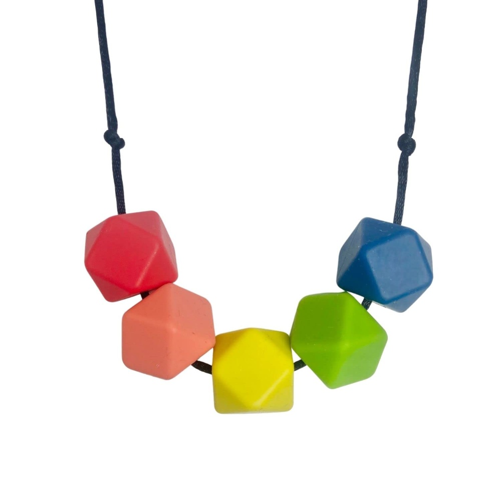 Mama Knows Rainbow Teething Necklace (13)