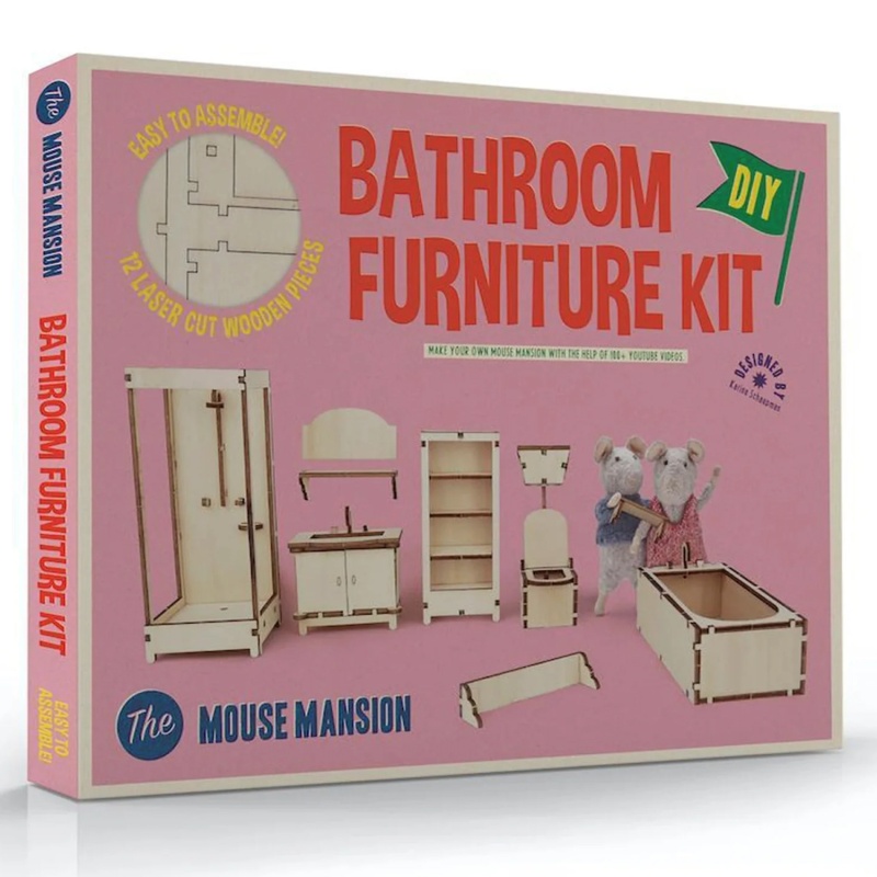 Mouse Mansion Bathroom Furniture Kit