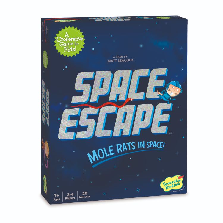 Peaceable Kingdom Space Escape Game (Mole Rats in Space)