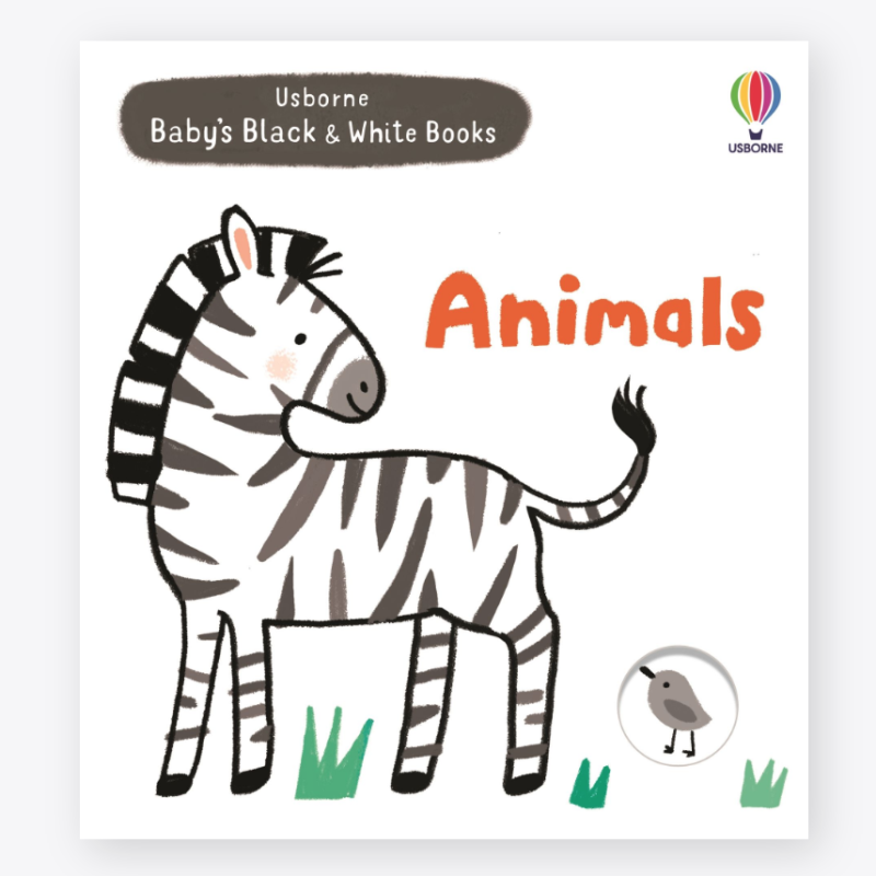 Usborne Baby's Black and White Books Animals