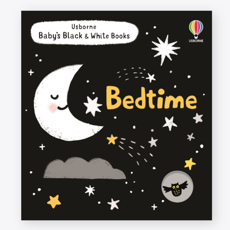 Usborne Baby's Black and White Books Bedtime