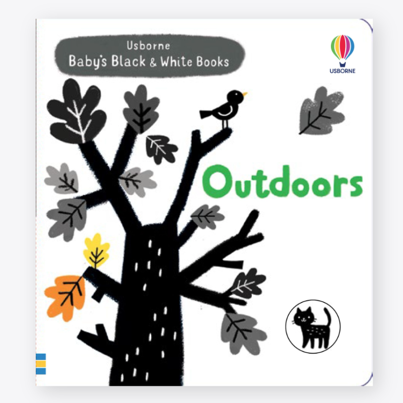 Usborne Baby's Black and White Books Outdoors