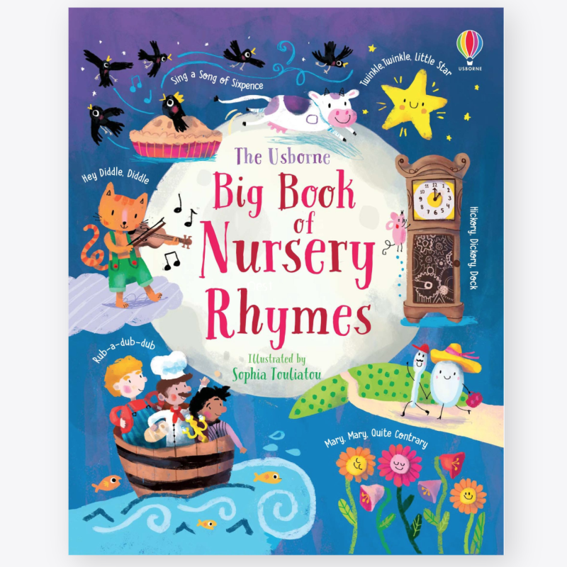 Usborne Big Book of Nursery Rhymes  (Hardback Book)