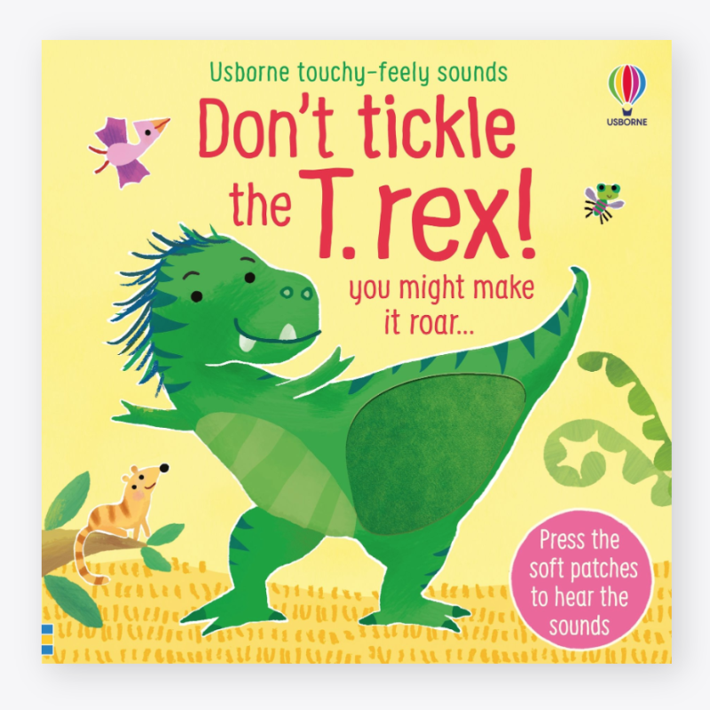 Usborne Noisy Book - Don't Tickle the T-Rex!