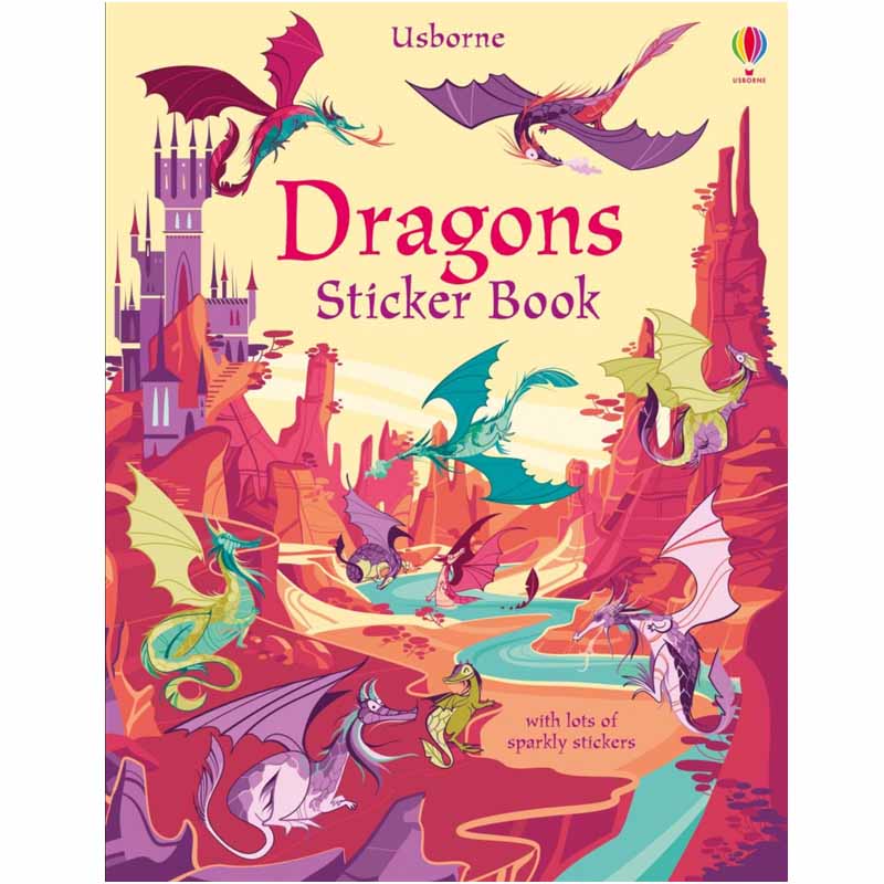 Usborne Dragons Sticker Book