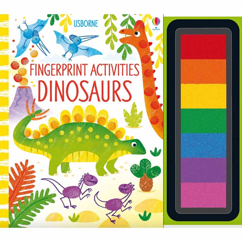 Usborne Fingerprint Activities - Dinosaurs