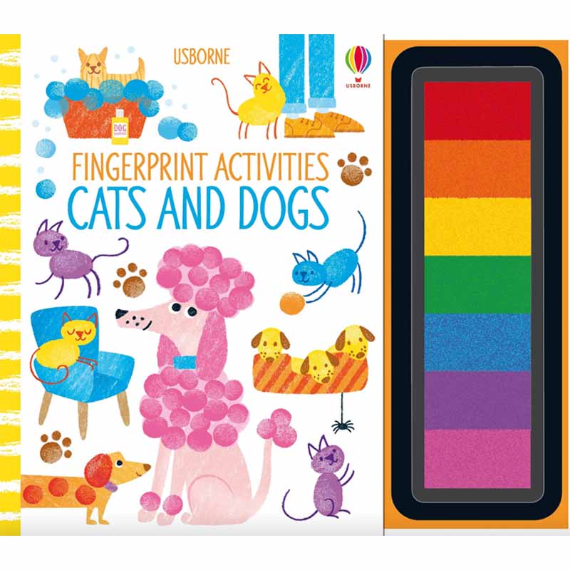 Usborne Fingerprint Activities - Cats and Dogs