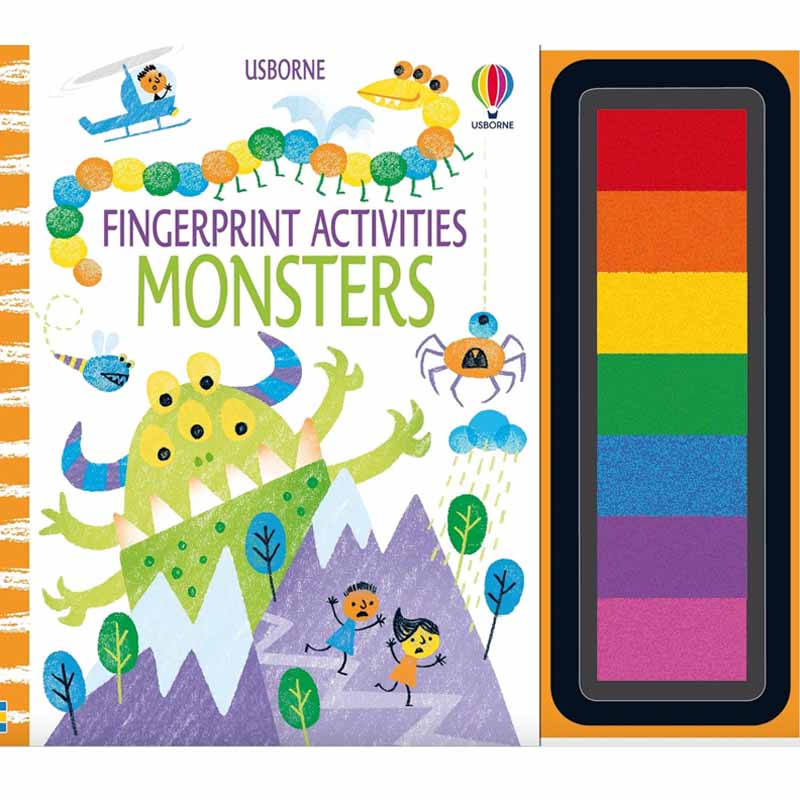 Usborne Fingerprint Activities - Monsters