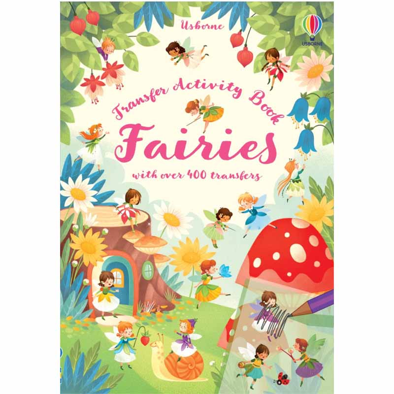 Usborne Transfer Activity Book Fairies