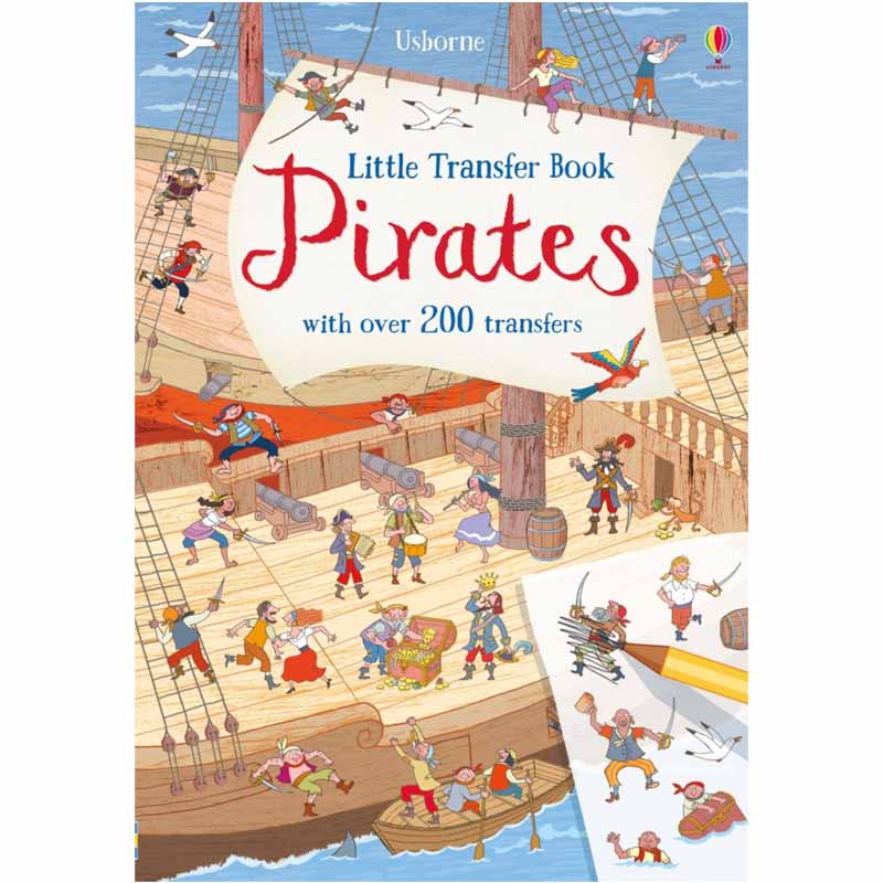 Usborne Transfer Activity Book Pirates