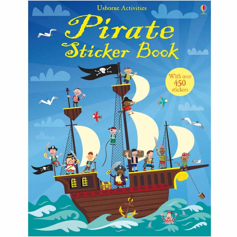 Usborne Pirate Sticker Book