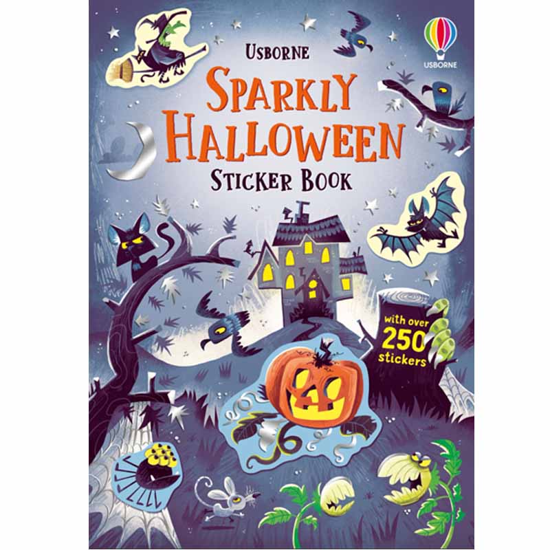 Usborne Sparkly Halloween Sticker Book