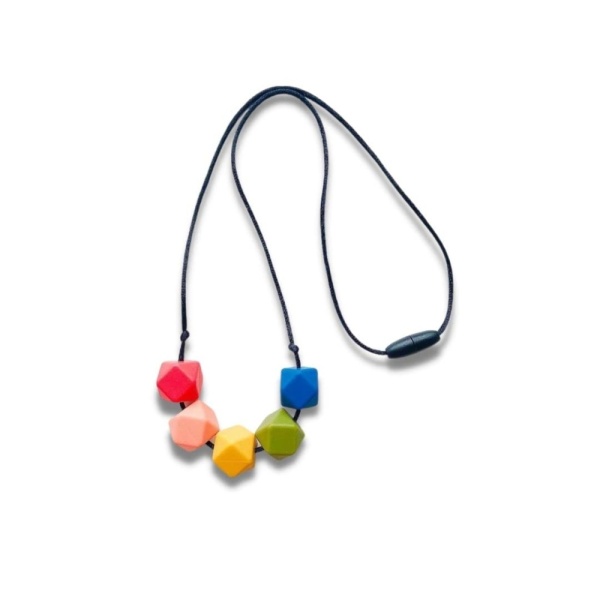 Mama Knows Rainbow Teething Necklace (13)