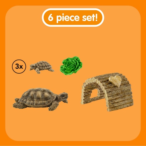 Schleich Tortoise Home Figure Set 42506