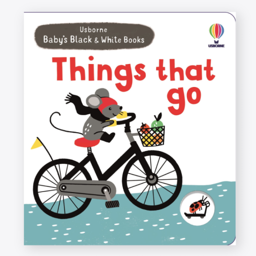 Usborne Baby's Black and White Books Things That Go