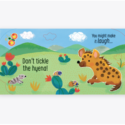 Usborne Noisy Book - Don't Tickle the Monkey!