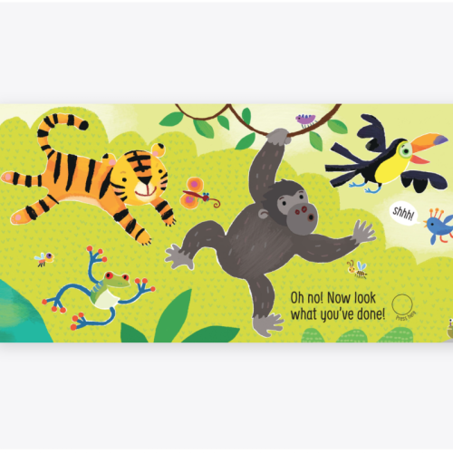 Usborne Noisy Book - Don't Tickle the Tiger!