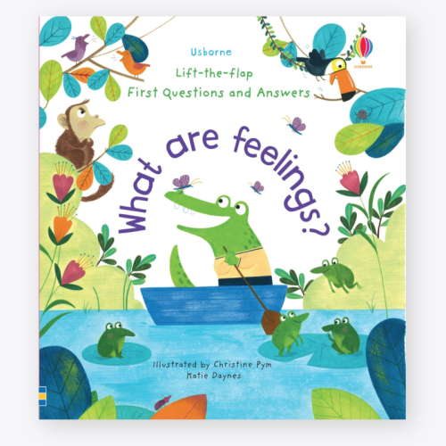 Usborne Lift-The-Flap First Questions and Answers What Are Feelings?