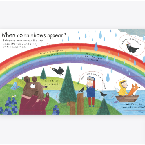 Usborne Lift-The-Flap First Questions and Answers What Makes It Rain?