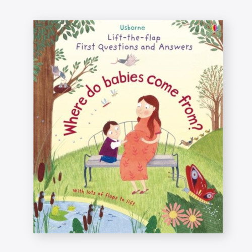 Usborne Lift-The-Flap First Questions and Answers Where Do Babies Come From?