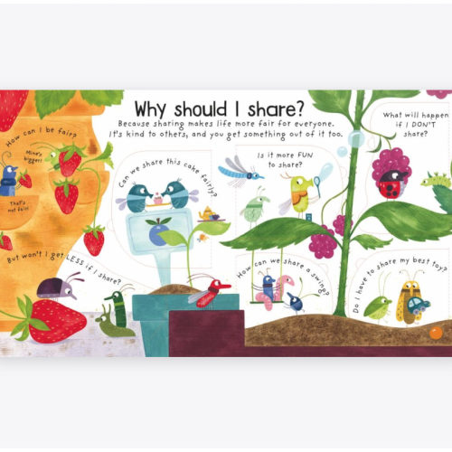 Usborne Lift-The-Flap First Questions and Answers Why Should I Share?