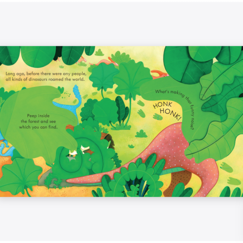 Usborne Peep Inside Dinosaurs