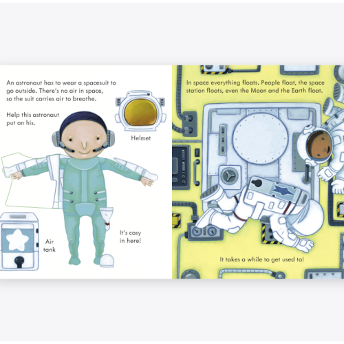 Usborne Peep Inside Space