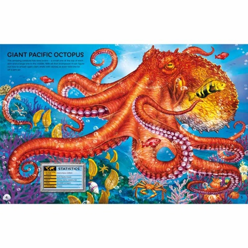 Usborne Build Your Own Sea Creatures Sticker Book