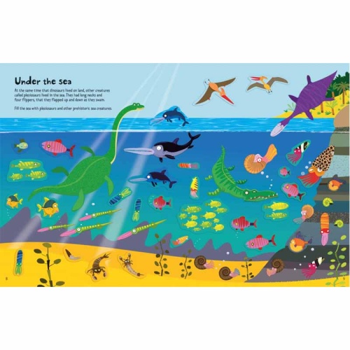 Usborne Big Dinosaur Sticker Book