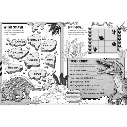 Usborne Dinosaur Puzzle Book