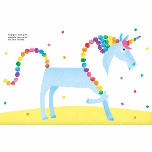 Usborne Fingerprint Activities - Unicorns and Fairies