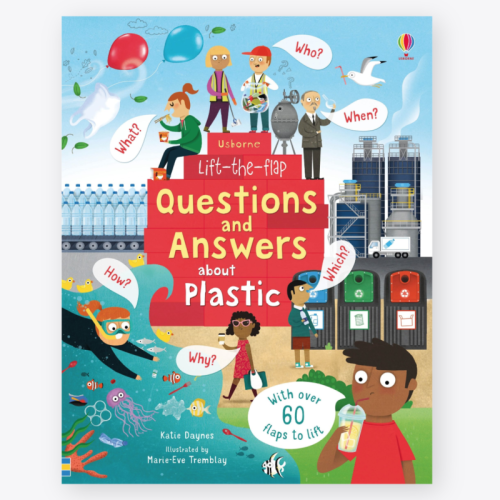 Usborne Lift-The-Flap Questions and Answers About Plastic