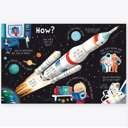 Usborne Lift-The-Flap Questions and Answers About Space